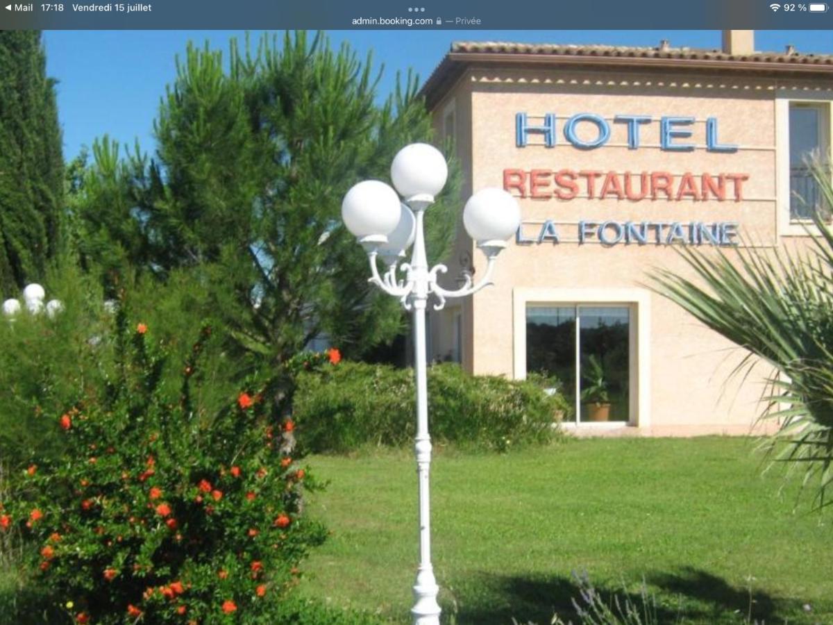 La Fontaine Hotel Vidauban Exterior photo